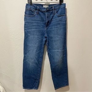 Madewell Classic Straight Jeans Blue Size 30